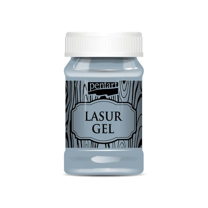 Pentart Lasur Gel - 100 ml - Blue - Rustic River Home