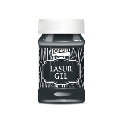 Pentart Lasur Gel - 100 ml - Ebony - Rustic River Home