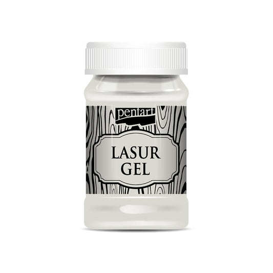 Pentart Lasur Gel - 100 ml - White - Rustic River Home