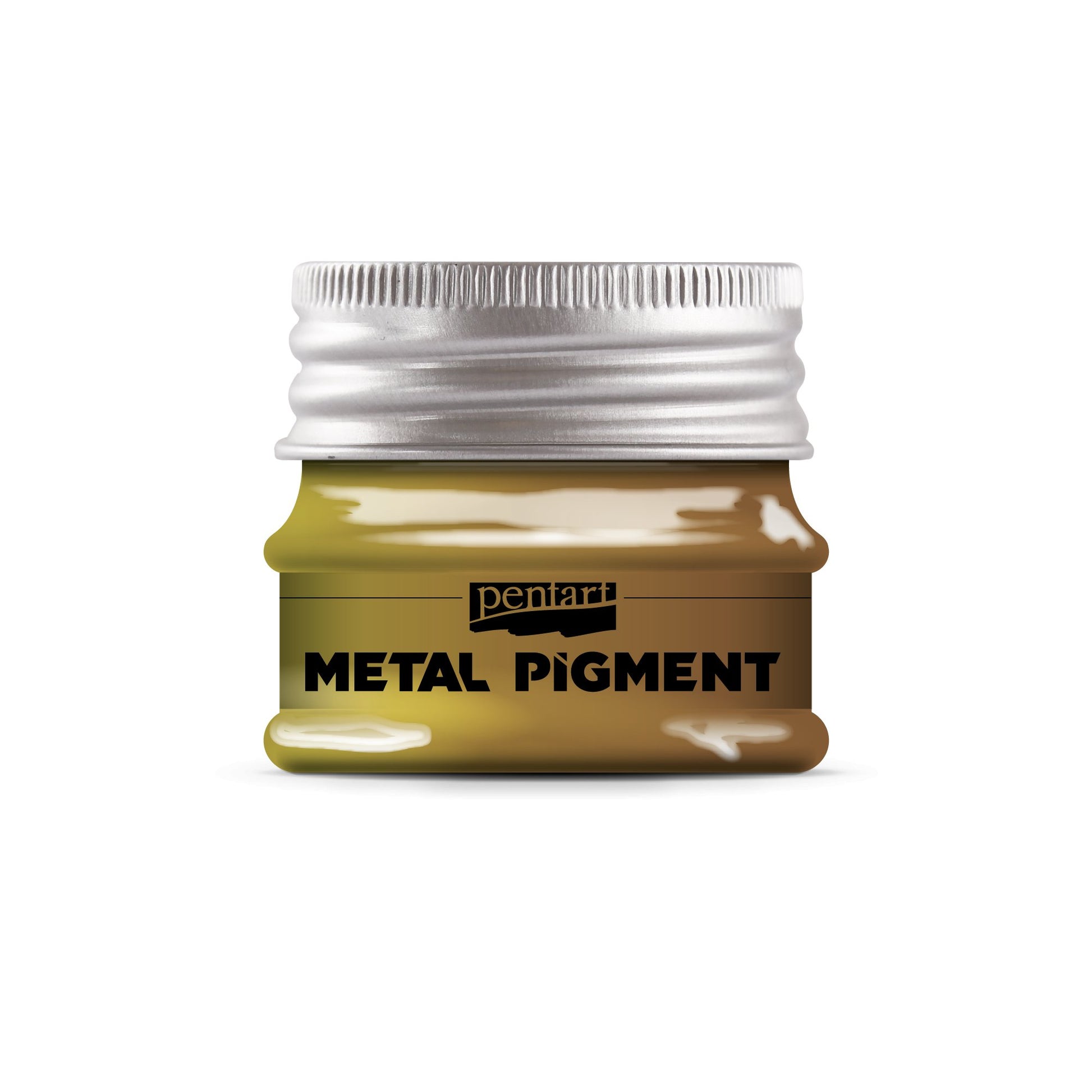Pentart Metal Pigment Powder - Fire Gold - Rustic River Home