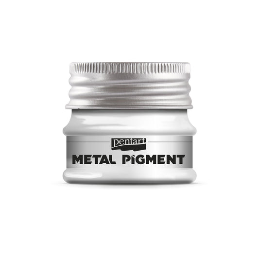 Pentart Metal Pigment Powder - Sparkling Silver - Rustic River Home