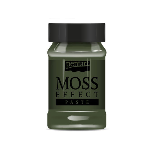 Pentart Moss Effect Paste 100 ml - Dark Green - Rustic River Home