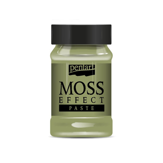 Pentart Moss Effect Paste 100 ml - Light Green - Rustic River Home
