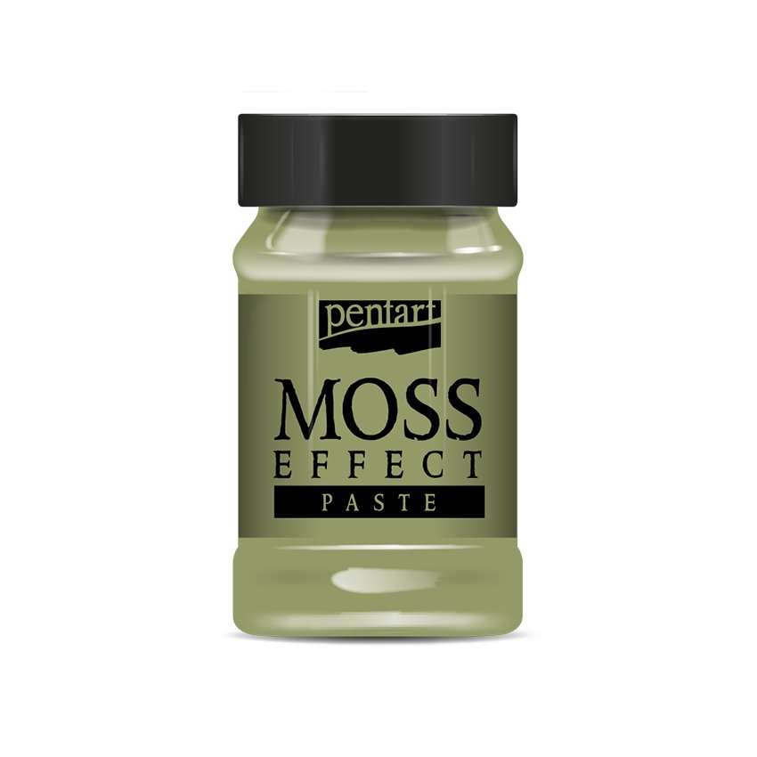 Pentart Moss Effect Paste 100 ml - Light Green - Rustic River Home