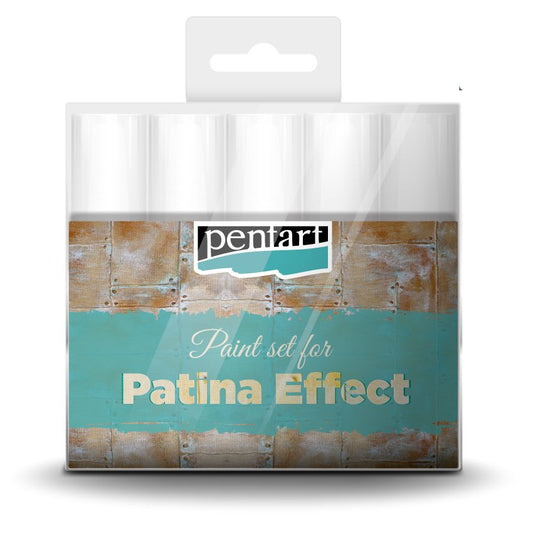 Pentart Patina Effect Paint Set 5 X 20 ml - Rustic River Home