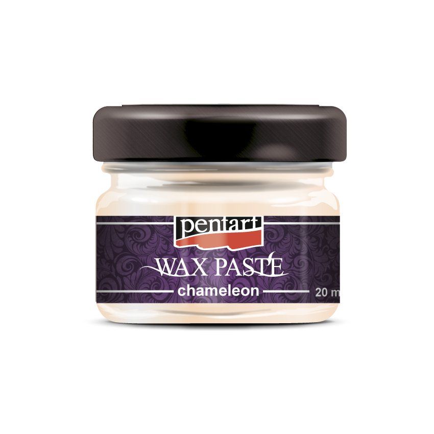 Pentart Wax Paste - Chameleon - 20ml - Apricot - Rustic River Home