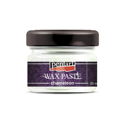 Pentart Wax Paste - Chameleon - 20ml - Green - Rustic River Home