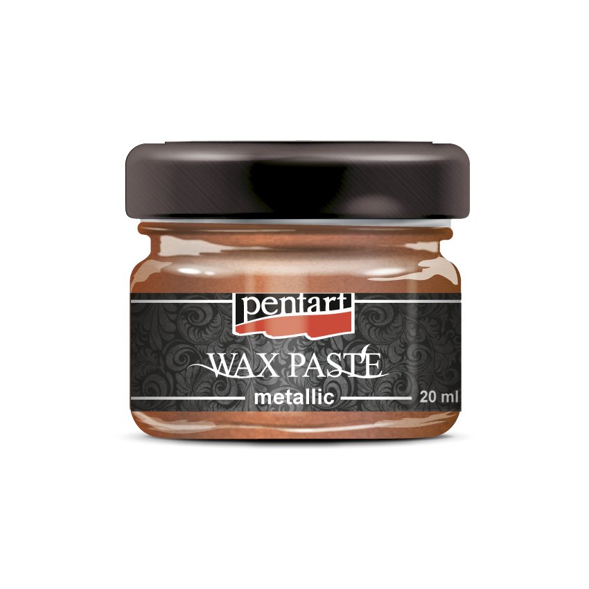 Pentart Wax Paste - Metallic - 20ml - Copper - Rustic River Home