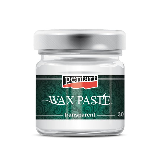 Pentart Wax Paste Transparent - 30 ml - Rustic River Home