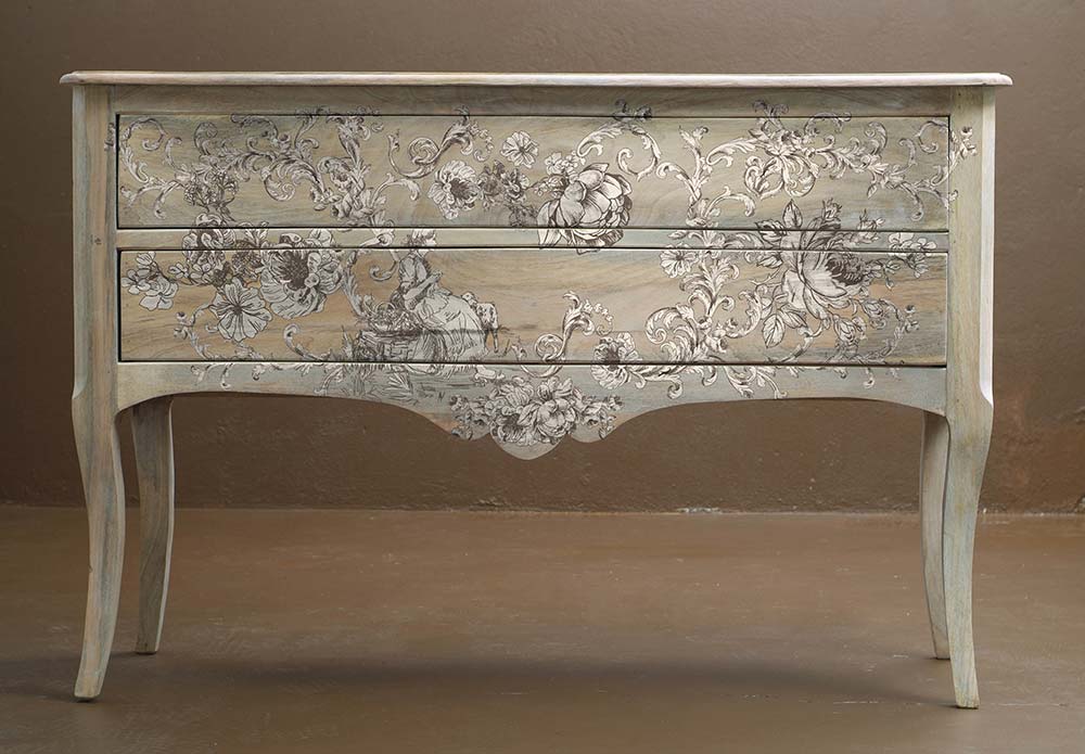 Redesign Decor Transfer - Alaina Toile - 24"x35" - Rustic River Home