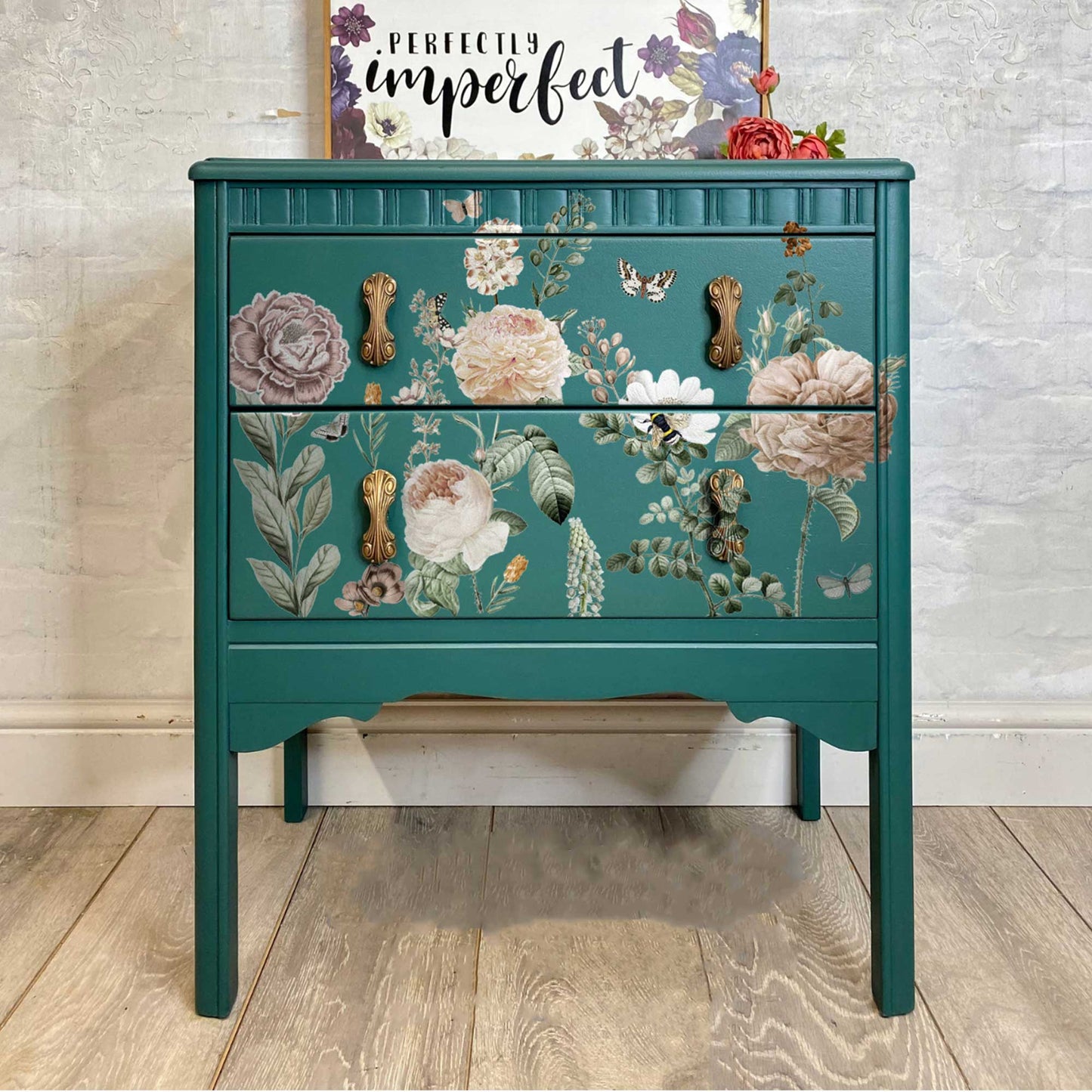Redesign Decor Transfer - An Afternoon In the Garden - 12"x12" - Rustic River Home