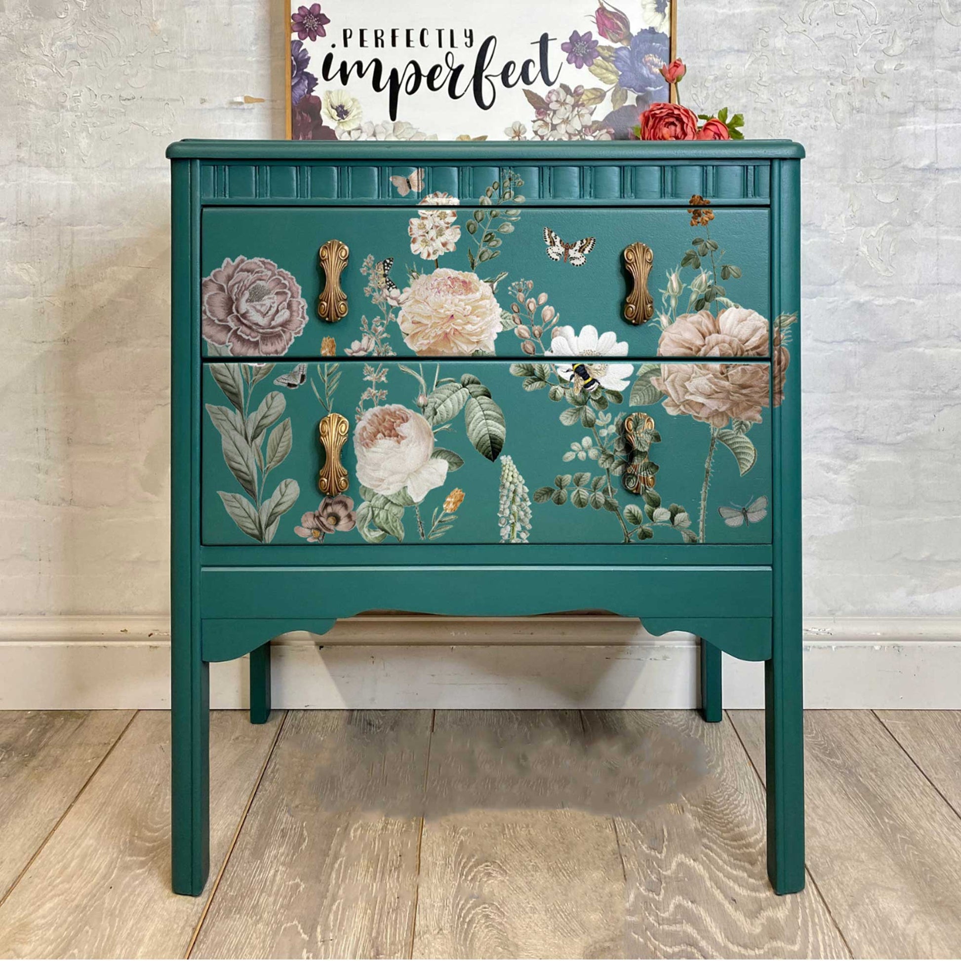 Redesign Decor Transfer - An Afternoon In the Garden - 12"x12" - Rustic River Home