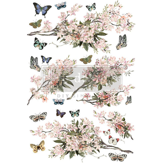 Redesign Decor Transfer - Blossom Botanica - 24"x35" - Rustic River Home