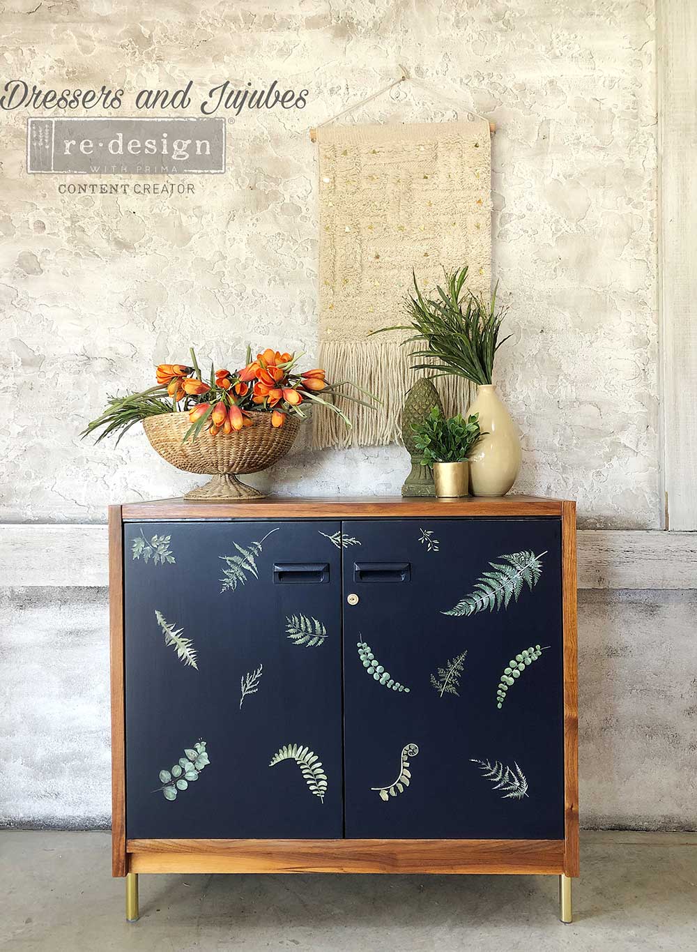 Redesign Decor Transfer - Botanical Snippets - 8.5"x11" - Rustic River Home