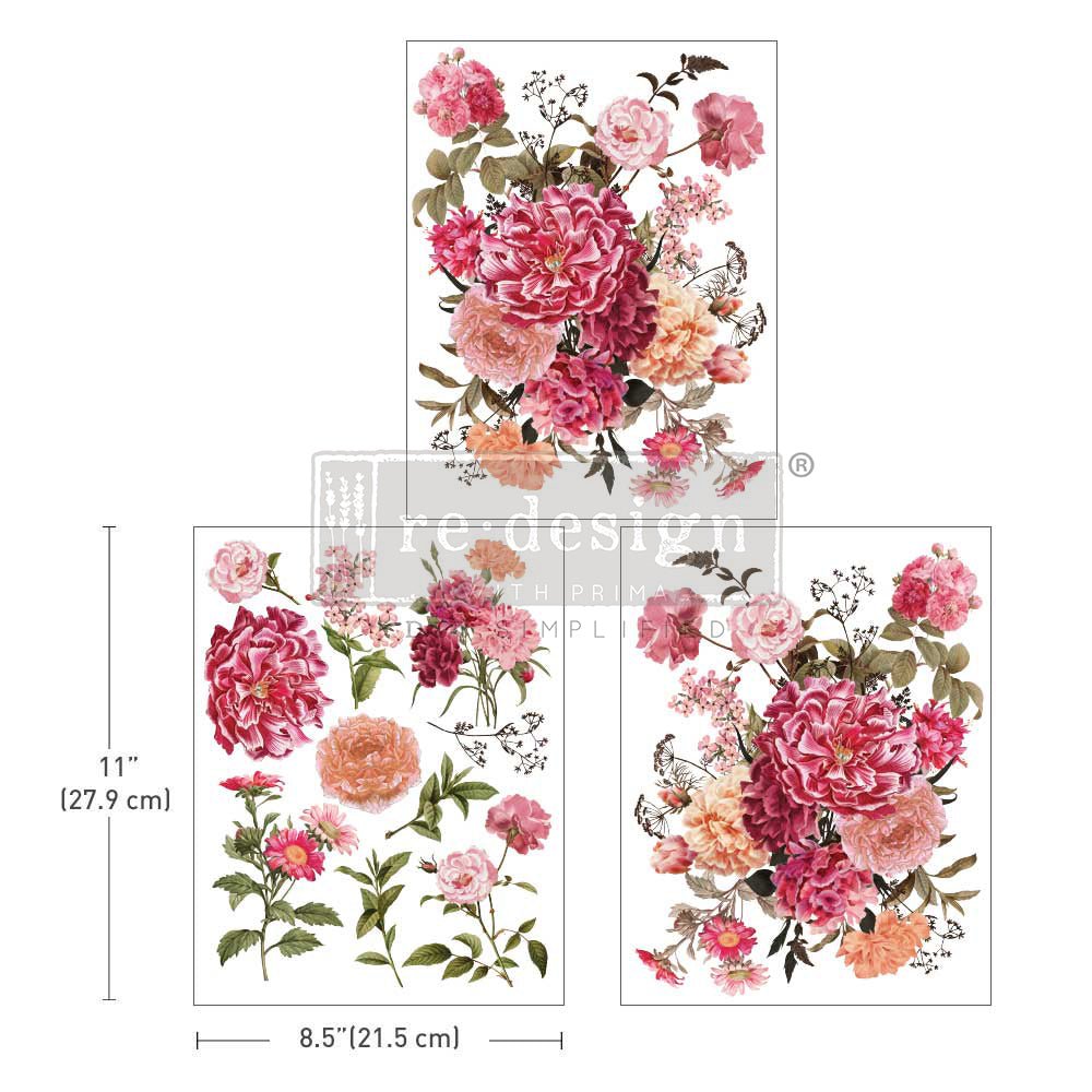 Redesign Decor Transfer - Bright Meadow - 8.5"x11" - Rustic River Home