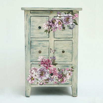 Redesign Decor Transfer - Dreamy Florals - 6"x12" - Rustic River Home