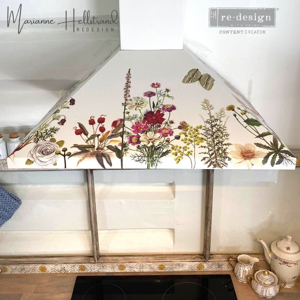 Redesign Decor Transfer - Floral Collection - 24"x35" - Rustic River Home