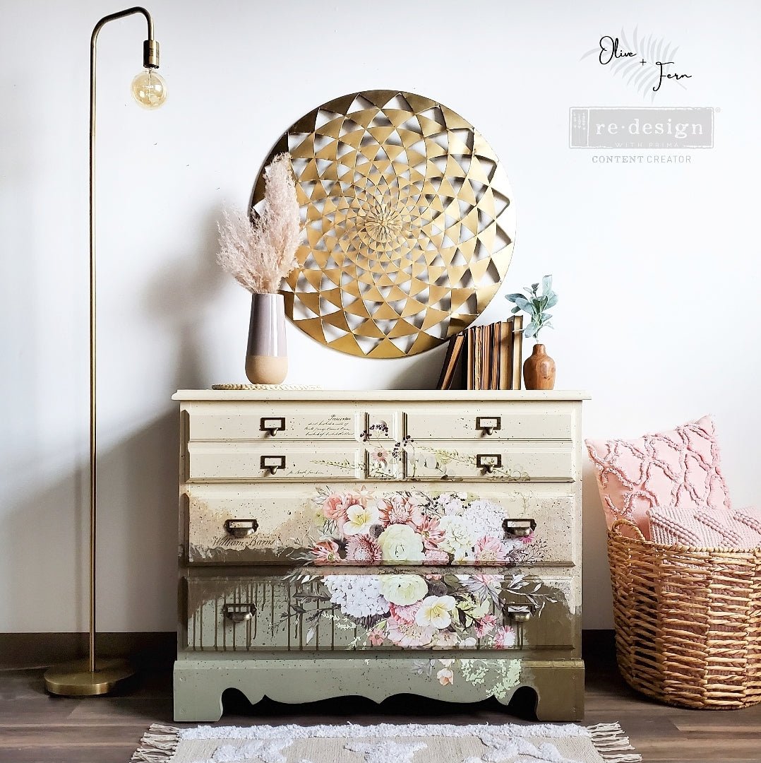 Redesign Decor Transfer - Life in Full Bloom - 24"x35" - Rustic River Home