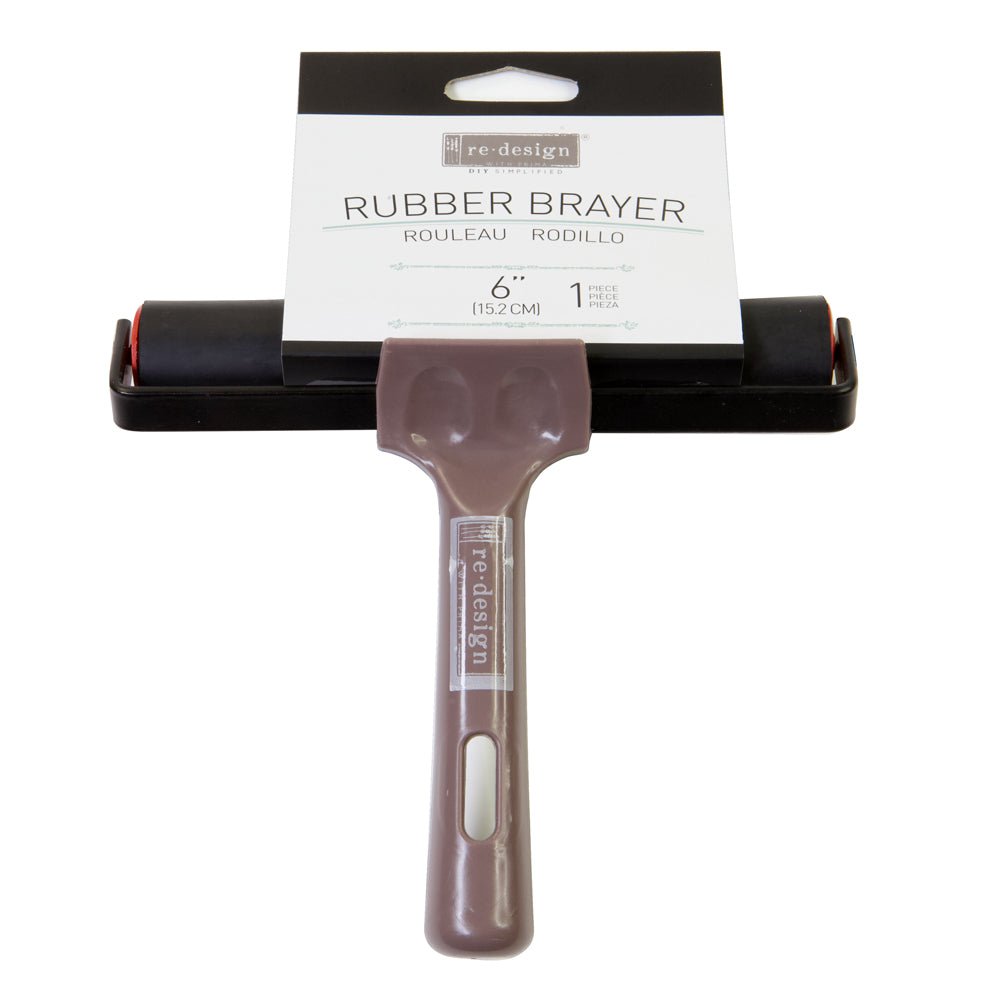 Redesign with Prima Rubber Brayer - 6" - Rustic River Home