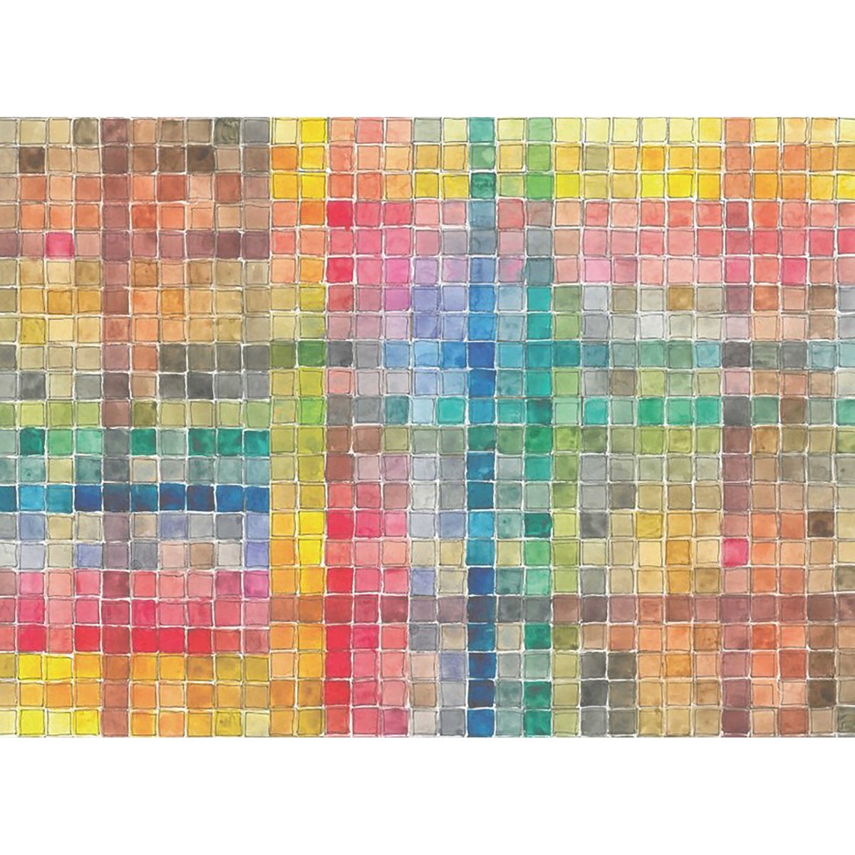 Roycycled Treasures - Carmen's Color Swatch Decoupage Paper - 20x30in - Rustic River Home