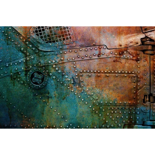 Roycycled Treasures - Rivets Decoupage Paper - 20x30in - Rustic River Home