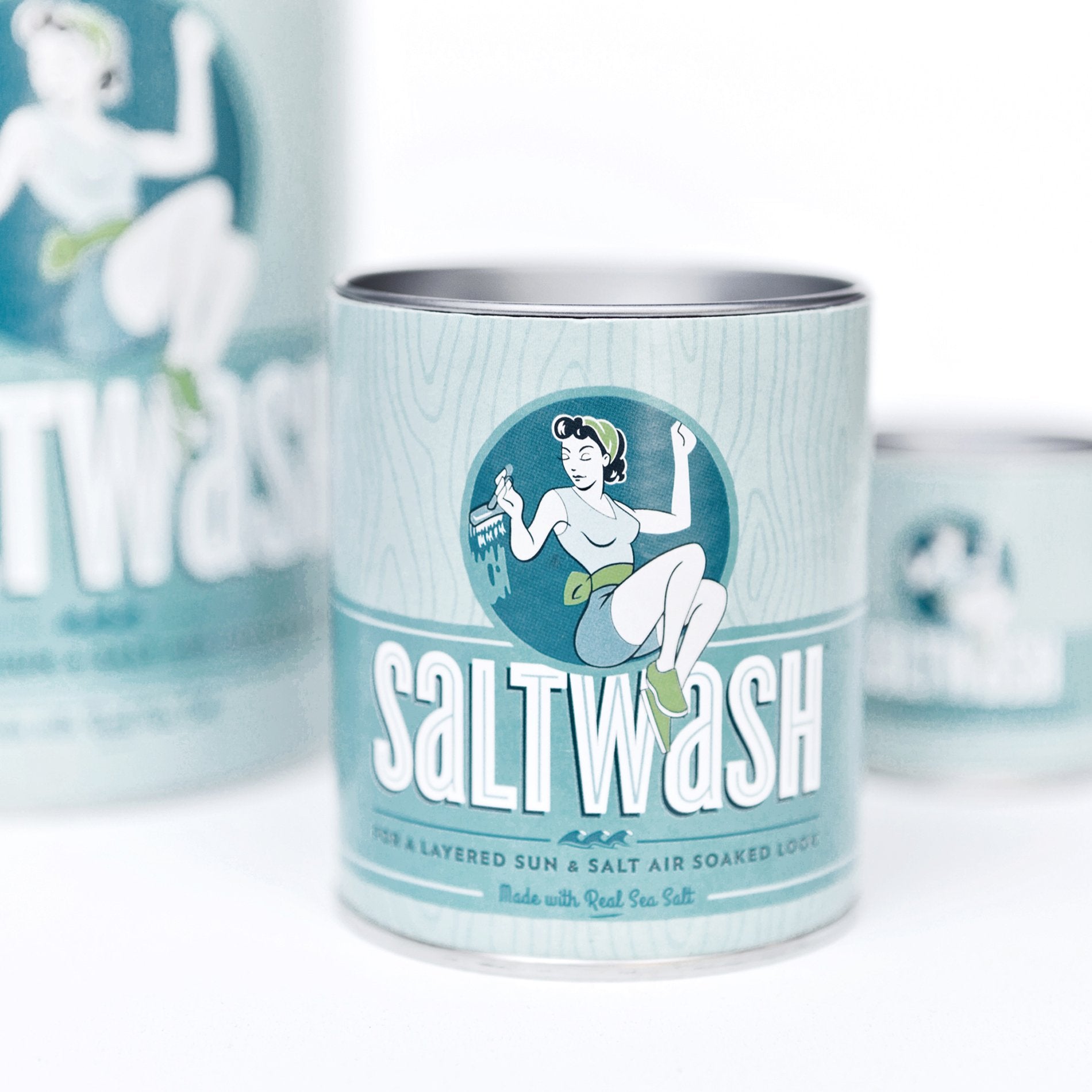 Saltwash Powder Can - 10oz (283g) - Rustic River Home