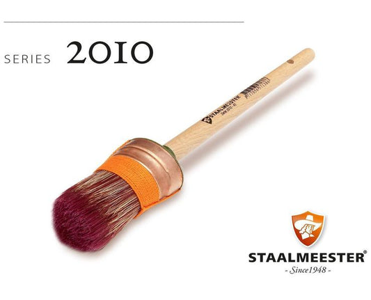 Staalmeester - Synthetic Pro-Hybrid Oval Paintbrush (Series 2010) - Rustic River Home