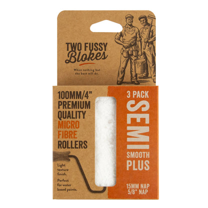 Two Fussy Blokes - Microfibre mini roller (15mm nap) - Rustic River Home
