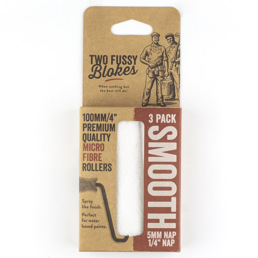 Two Fussy Blokes - Microfibre mini roller (5mm nap) - Rustic River Home